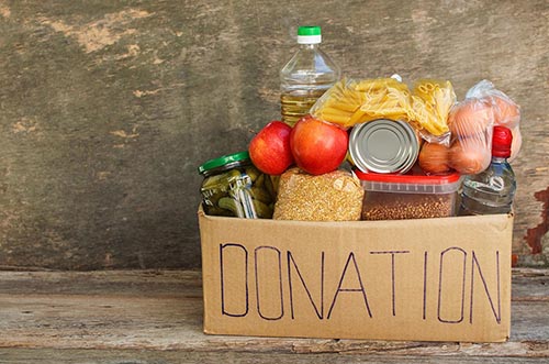 food donations to living in liberty